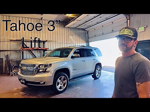 2017 Tahoe 3” Rough Country Lift, Magna Ride Delete.