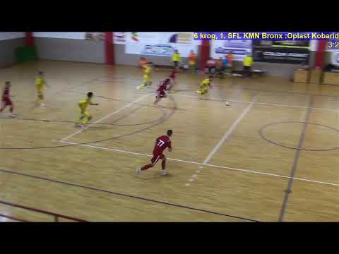 6 krog, 1. SFL 2020/21 KMN Bronx : Oplast Kobarid v živo