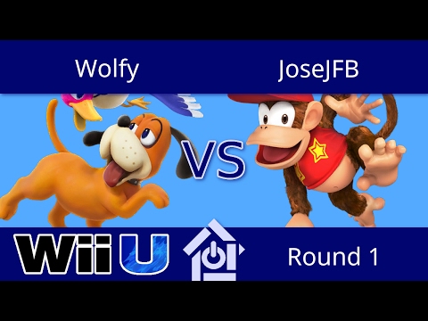MSK 1/30/2017 - Wolfy (Duck Hunt) vs JoseJFB (Diddy Kong) - Smash 4 Round 1