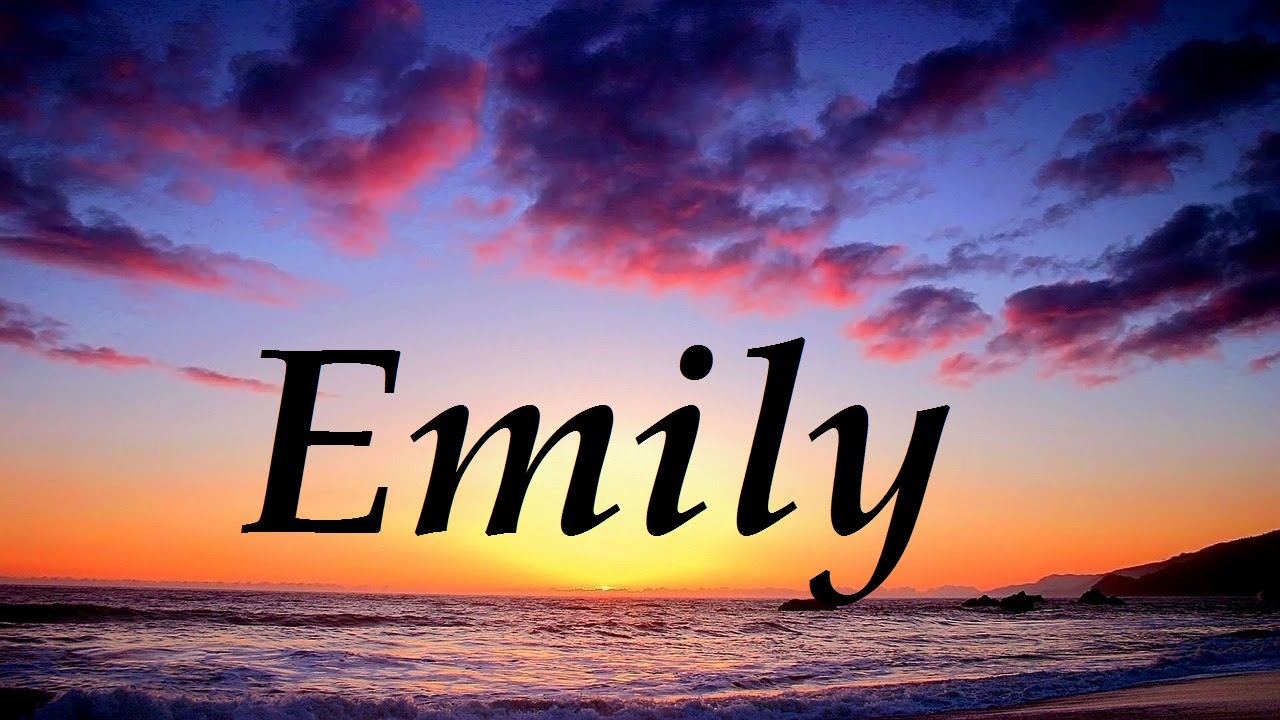Emily, signfificado y origen del nombre