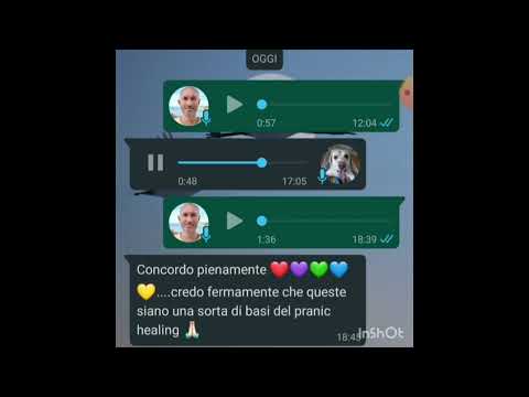 Testimonianza del Trattamento a distanza con il Pranic Healing