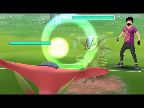 Shiny virizion vs Virizion quick battle pokemon go.