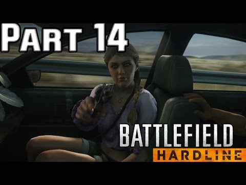 Battlefield Hardline Walkthrough Gameplay Part 14 - Sovereign Land - Campaign Mission 8 (PS4)