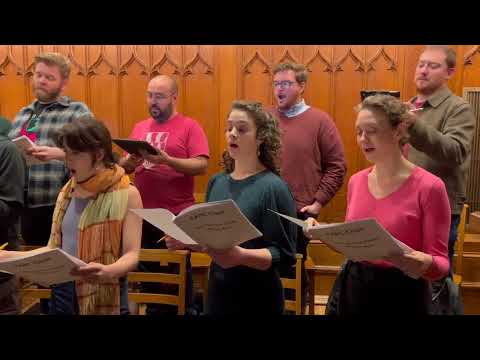 Rehearsing Byrd Mass for Four Voices: Agnus Dei