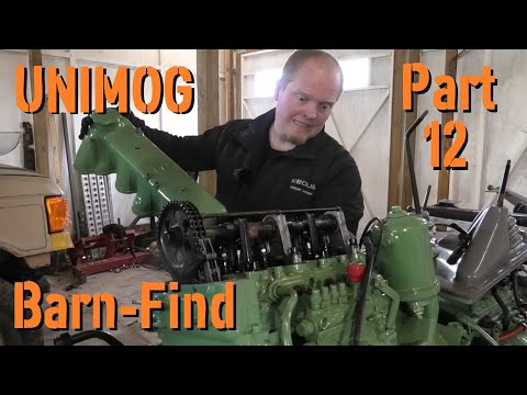 Unimog Barn Find. Part 12 - Let's start looking at that engine!