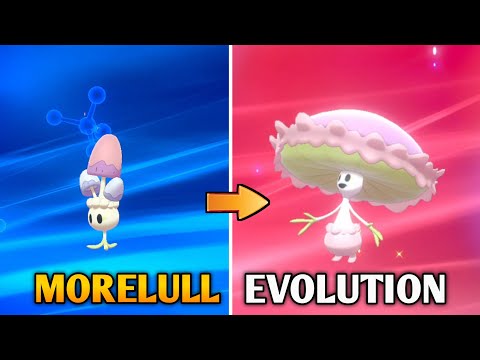 How To Evolve Morelull Into Shiinotic In Pokemon Sword & Shield | Galar Pokedex