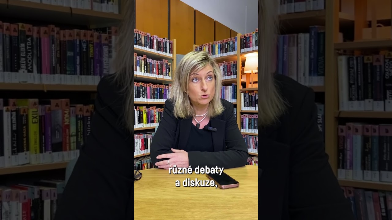 Kateřina Janošková o knihovnách a demokracii