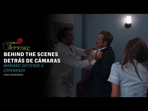 TERESA Detrás de Escenas: Mariano Defiende Esperanza