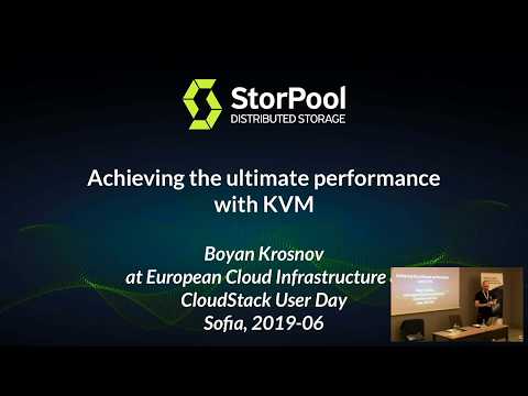 Achieving the Ultimate Performance with KVM