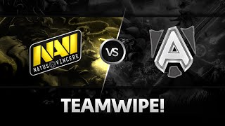Full teamwipe! by Na`Vi vs Alliance @ D2CL V