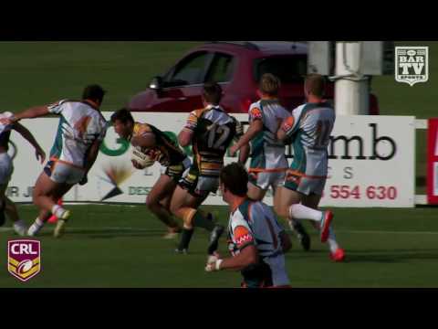 2016 - CRL Championships Men’s Tier Two Elimination Match Highlights - NRRRL v North Coast