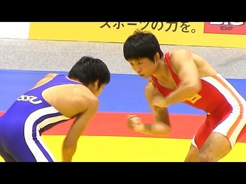 Wrestling Morishita Fumitaka x Handa Mamoru 55kg Emperor's Cup 2012-1222