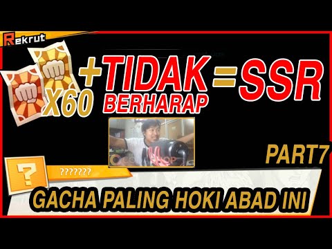 🔥🔥60TICKET GACHA PALING HOKI ABAD INI PART 7(BANJIR CUKK) - ONE PUNCH MAN: The Strongest