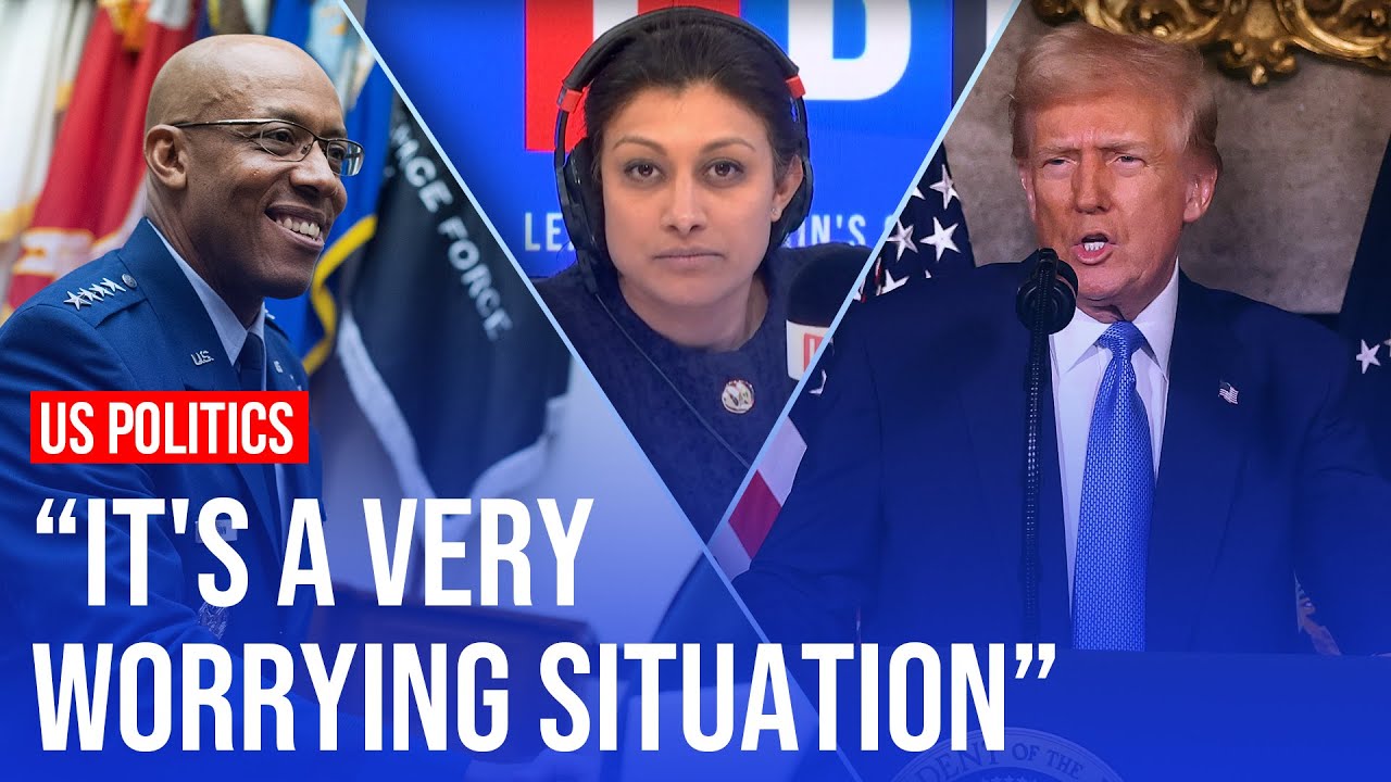 Donald Trump fires top US military officers | LBC