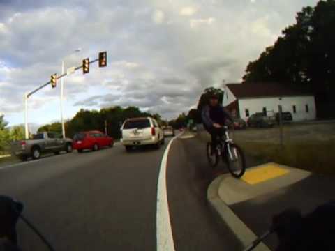 2009 09 18 Bike ride clip 01 Speen St
