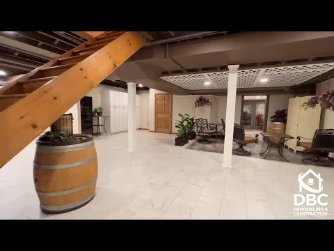 Huge Basement Remodel in Waterford PA