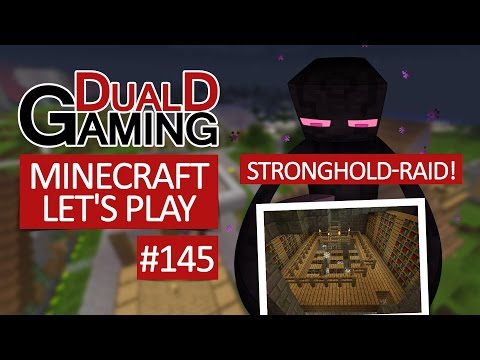 Minecraft Let's Play Med DDG - Episode #145 - Stronghold-raid!
