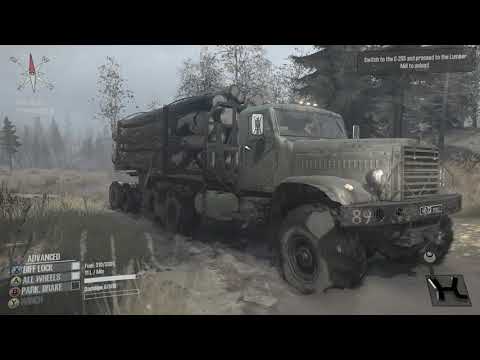 Spintires: Mudrunne I Gameplay I Lumber Delivery I #mudrunner #gameplay #pcgaming #truckgames