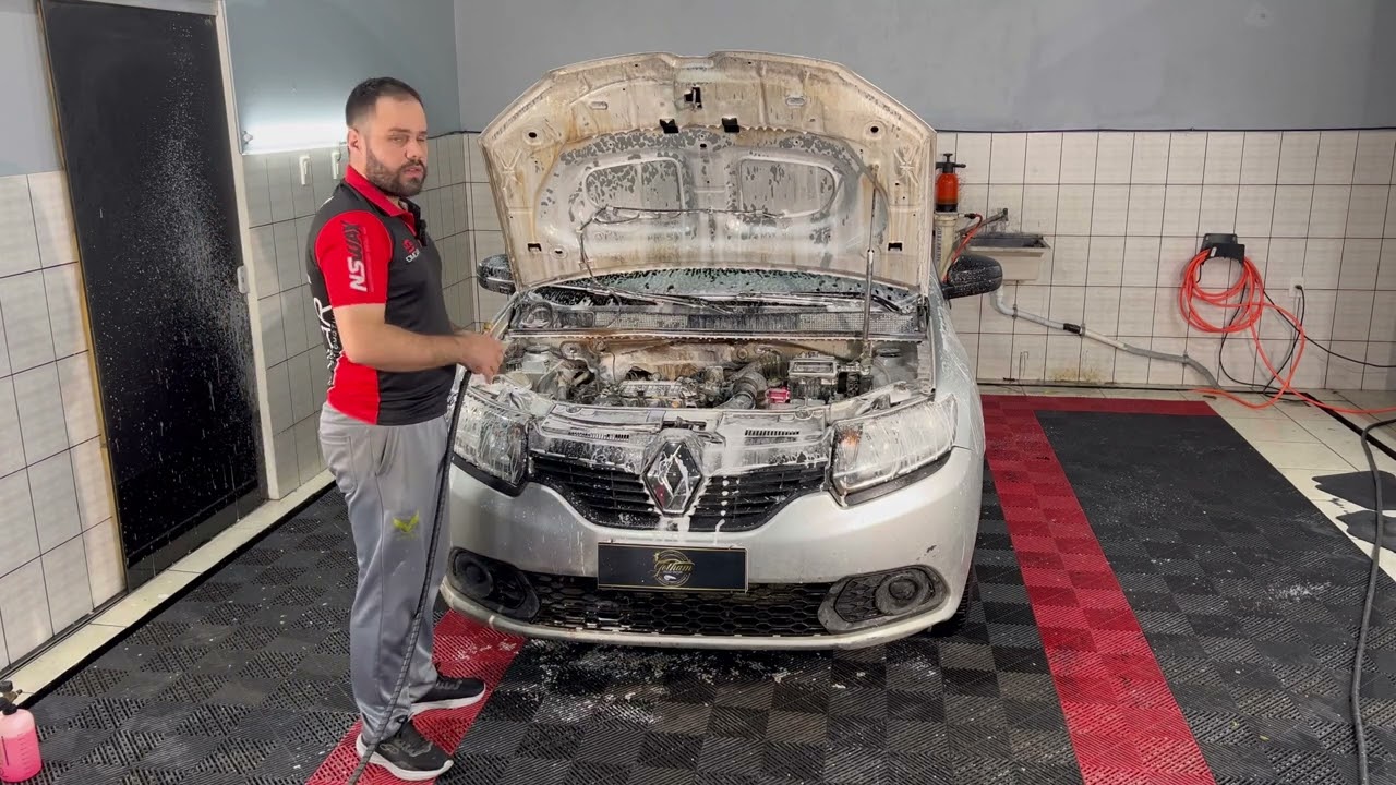 Limpeza de motor com o Ultra Limpador AutoClean - Produto alcalino substituindo ácido!