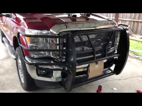 Frontier Grille Guard Install on ‘16 F250