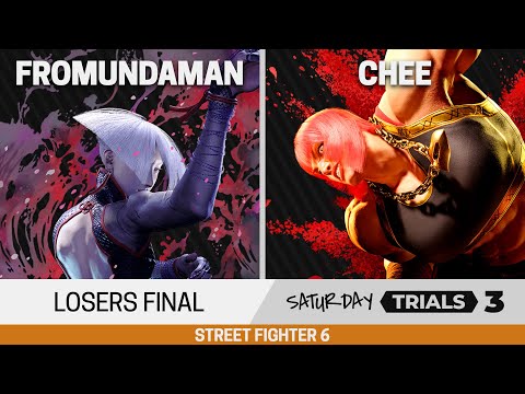Saturday Trials 3 SF6 Losers Final - Fromundaman (A.K.I.) vs Chee (Marisa)
