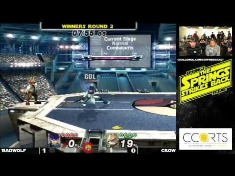 SSV - Badwolf (Ike) Vs. Crow (Fox) WR1 - Project M