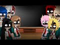 Pro Heroes And Class 1 A React To Deku Can T Take It Anymore Mha Bnha Gacha Club Life