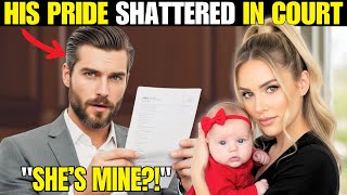 BILLIONAIRE ENTERED THE COURT COLD AND DISTANT—UNTIL HIS EX CARRIED DNA PAPERS AND NEWBORN DAUGHTER.