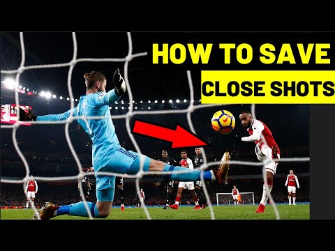 Save Close Range Shots Like THIS - Goalkeeper Tips - 1v1 Tutorial - Shot Stopping Tutorial