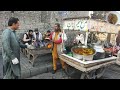 BEST PAKISTANI DESI ROADSIDE BREAKFAST ADNAN NASHTA POINT STREET FOOD PAKISTAN PAKISTANI FOOD
