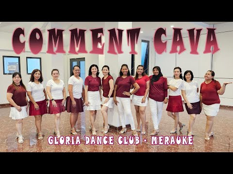 COMMENT CA VA // LINE DANCE // Choreo CAECILIA MARIA FATRUAN // GDC MERAUKE PAPUA SELATAN