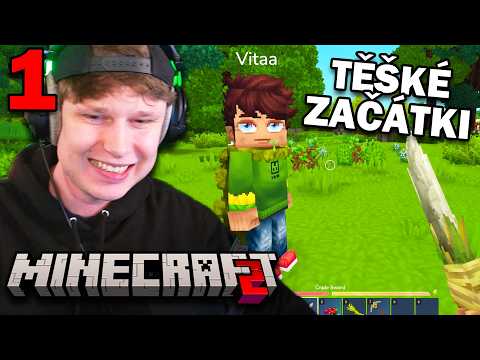 MINECRAFT 2 - Těšké Začátki Ep.1 w/Vitaa