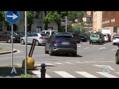 ANGOLI 15/5/2023: IMMAGINI DELL'INCROCIO PERICOLOSO DI VIA MORAZZONE A COMO