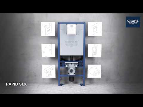 WC-fixtur Grohe Rapid SLX 39600 113 cm med Integrerat Eluttag