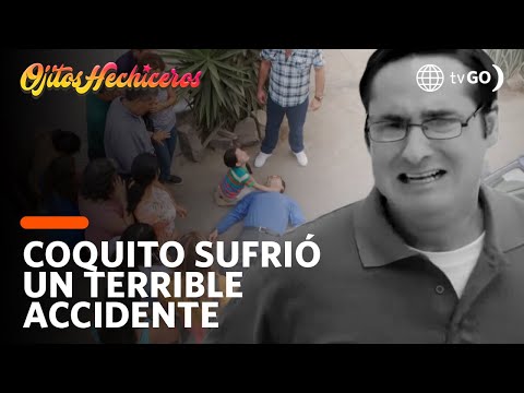 Coquito has a terrible accident trying to escape! | Ojitos Hechiceros | América Televisión
