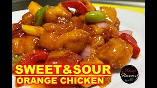 HOW TO MAKE SWEET AND SOUR ORANGE CHICKEN