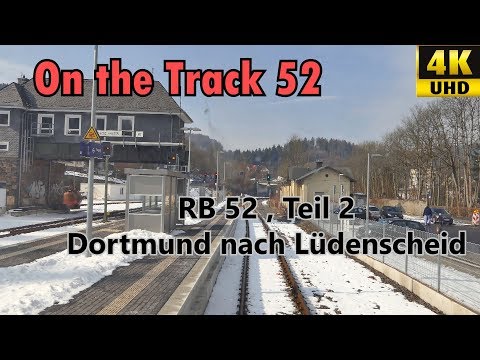RB 52 Dortmund-Lüdenscheid Teil 2, OTon, 4K