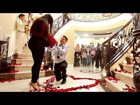 SURPRISE MARRIAGE PROPOSAL! Our 5 Year Love Story ♥