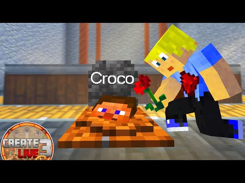 Croco SABOTIERT und SPERRT SPARK EIN! Minecraft Create 3 #12