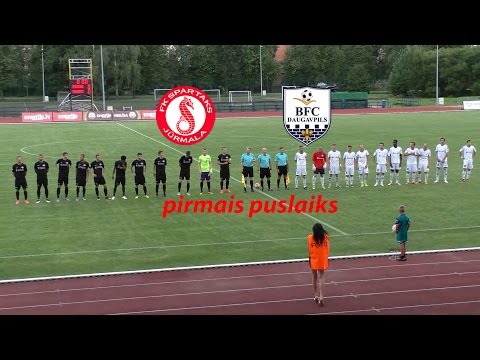 FK Spartaks Jūrmala - BFC Daugavpils (30.07.2016 1.puslaiks)
