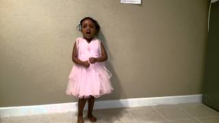 Princess sings "we are the chosen generation