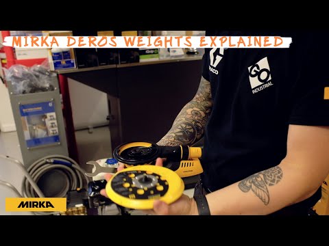 Mirka Deros Installing Weights Explained - Tips and Tricks with GO