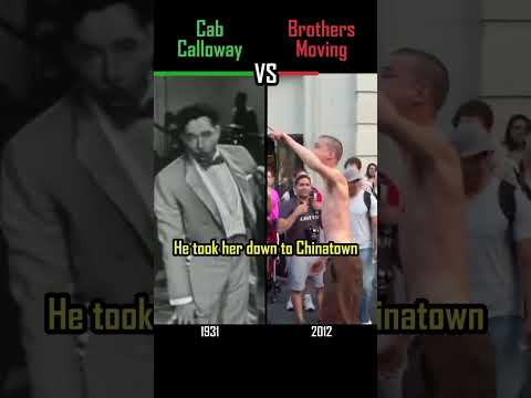 BROTHERS MOVING vs CAB CALLOWAY - Minnie the Moocher - #shorts #versus #music