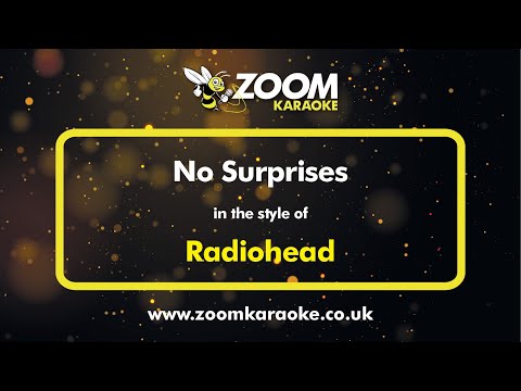 Radiohead - No Surprises - Karaoke Version from Zoom Karaoke