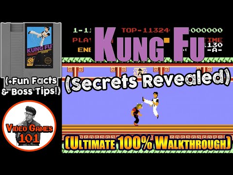 Kung Fu NES Walkthrough | 100% Guide | Video Games 101