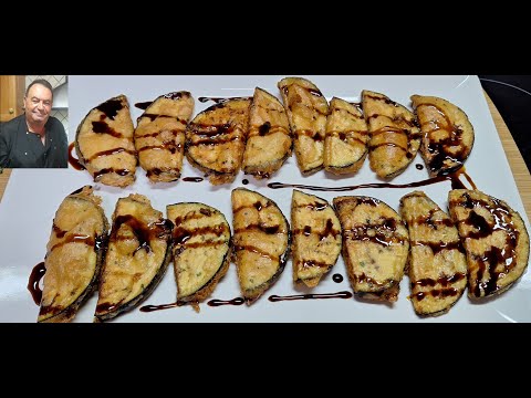 Berenjenas califales Receta cordobesa: Caliphate aubergines. Recipe from Cordoba.