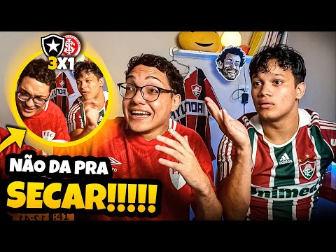 REACT BOTAFOGO 3X1 INTERNACIONAL l DIA HISTÓRICO!!! l BRASILEIRÃO