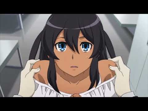 Dark Skin Anime Girl Hana Mutou - Captain Earth