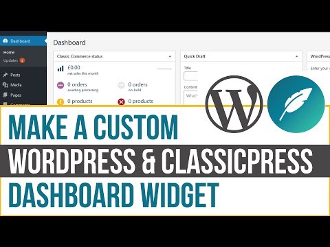 Build Service Dashboard Widget with Dynamic WordPress REST API data integration