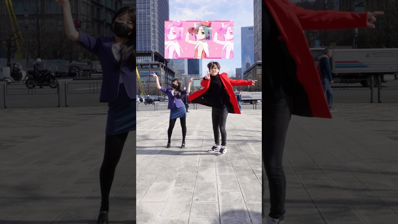 2つの Undeadの振り付けを一度に！！#undead #yoasobi ［いそちゃん］@rhythm_thmchan